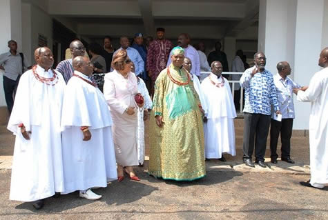 Chief Igbinedion Calls on Vice-Chancellor