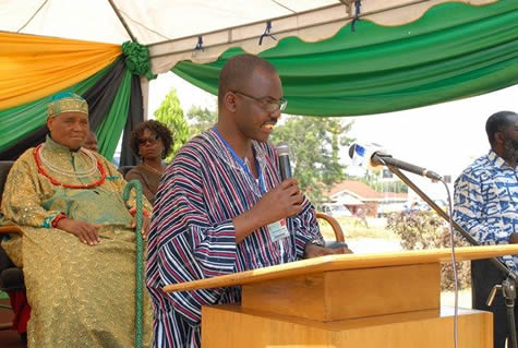 Professor W.O. Ellis delivering the welcome address