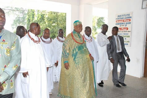 From left: Chief Igbinedion and his lovely spouse